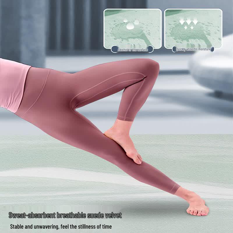 Xinjingzhou Thickened Suede Printed Yoga and Dance Mat