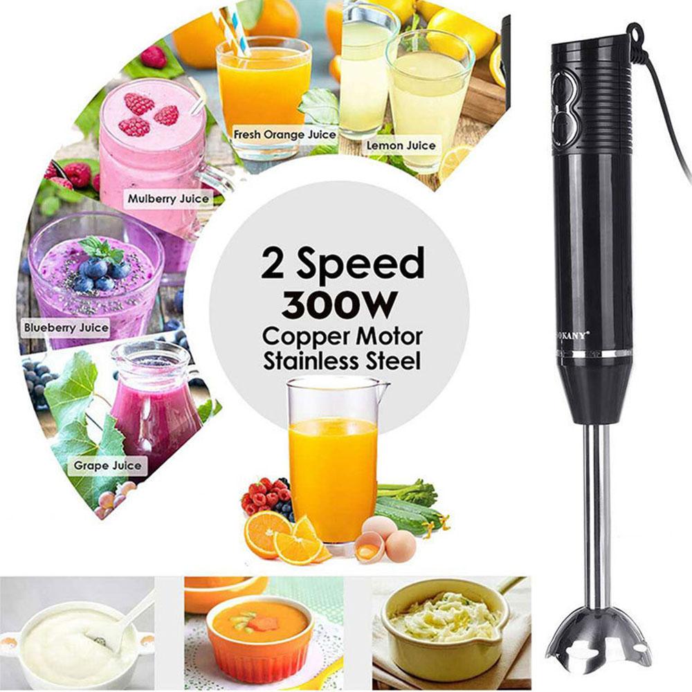 Mutfak İçin Taşınabilir Blender 3'ü 1 Arada Çok İşlevli Ev Tipi El Tipi Küçük Elektrikli Mikser Gıda Sıkacağı Ev Aletleri