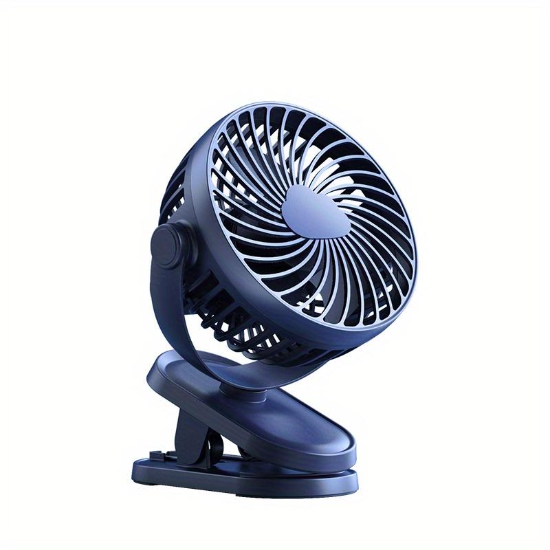 Portable USB Electric Fan Mini Portable hanging/clip-on/desktop Three Modes Of Use, 720 Degrees Rotating Blower Cool