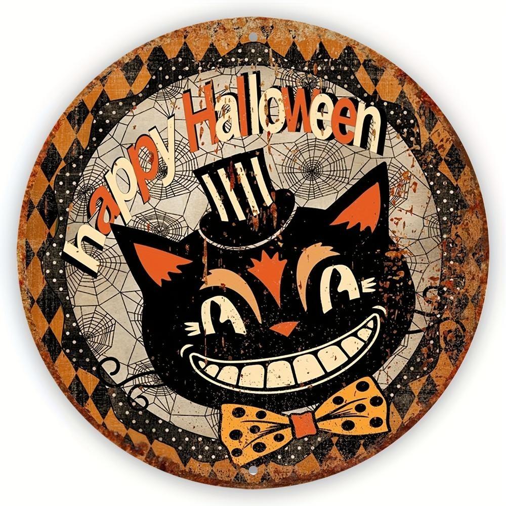Autumn Style Pumpkin Spice Cafe Vintage Tin Sign 20x20cm