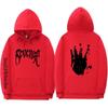 Xxxtentacion Unisex Gewickelte Bündchen Streetwear Revenge Hoodie Sweatshirt