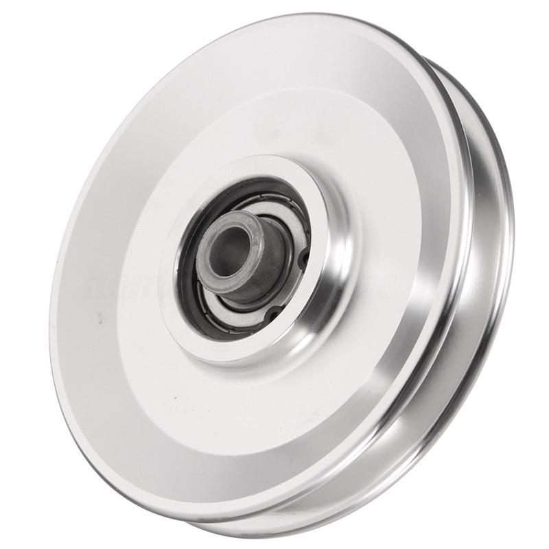 Poulie 95mm En Alliage Aluminium - Pour Câbles De Fitness, Roulement Inclus