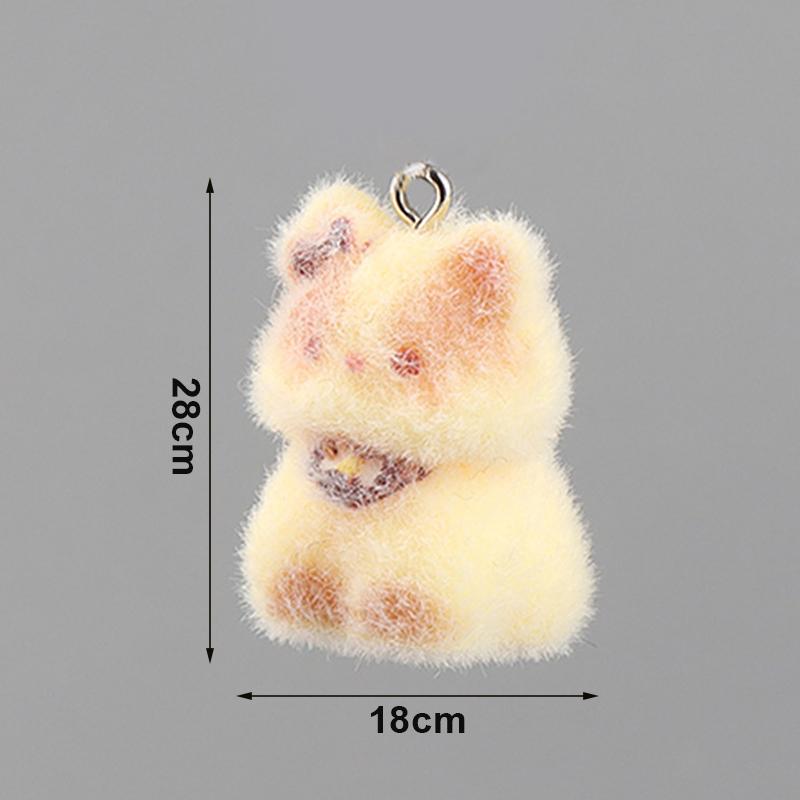 

Кавайный Плюшевый Милый Кот Брелок Флокированный Животный Подвеска Шнурок для Телефона Подвеска Брелоки Аксессуары Сделай Сам Подарки для Девочек