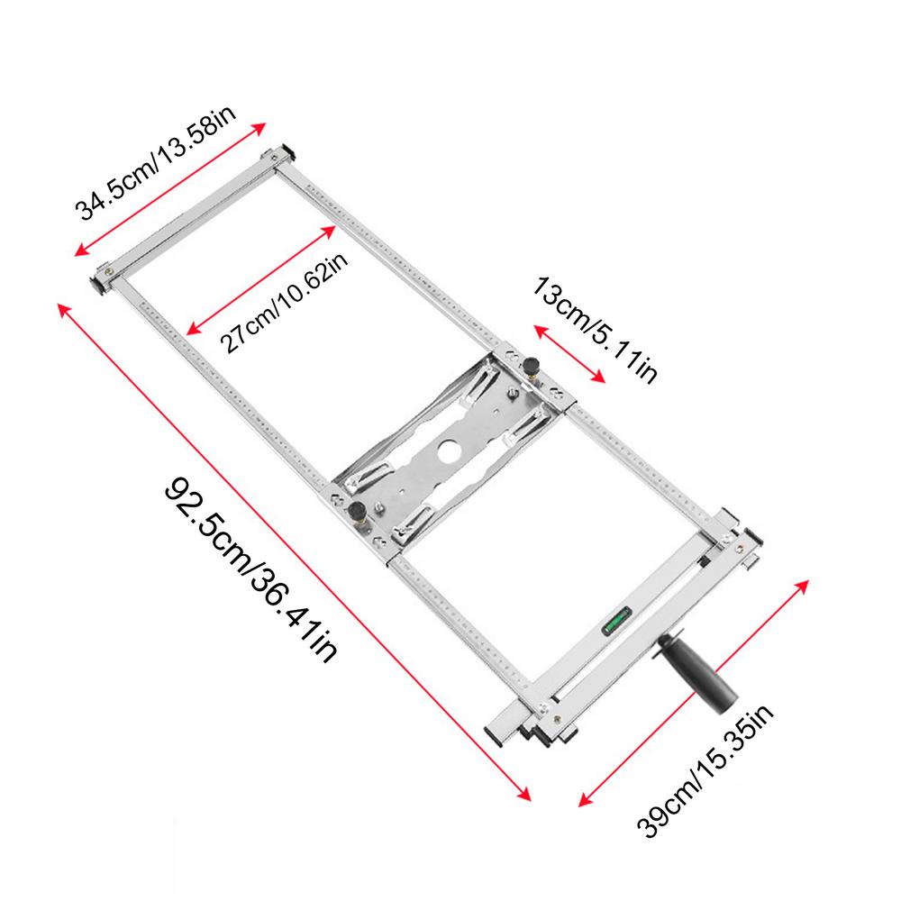 Guida per macchine tagliatrici per seghe circolari Elettricità Posizionamento di seghe circolari Utensile da taglio Macchina tagliatrice Posizionamento di acciaio inossidabile