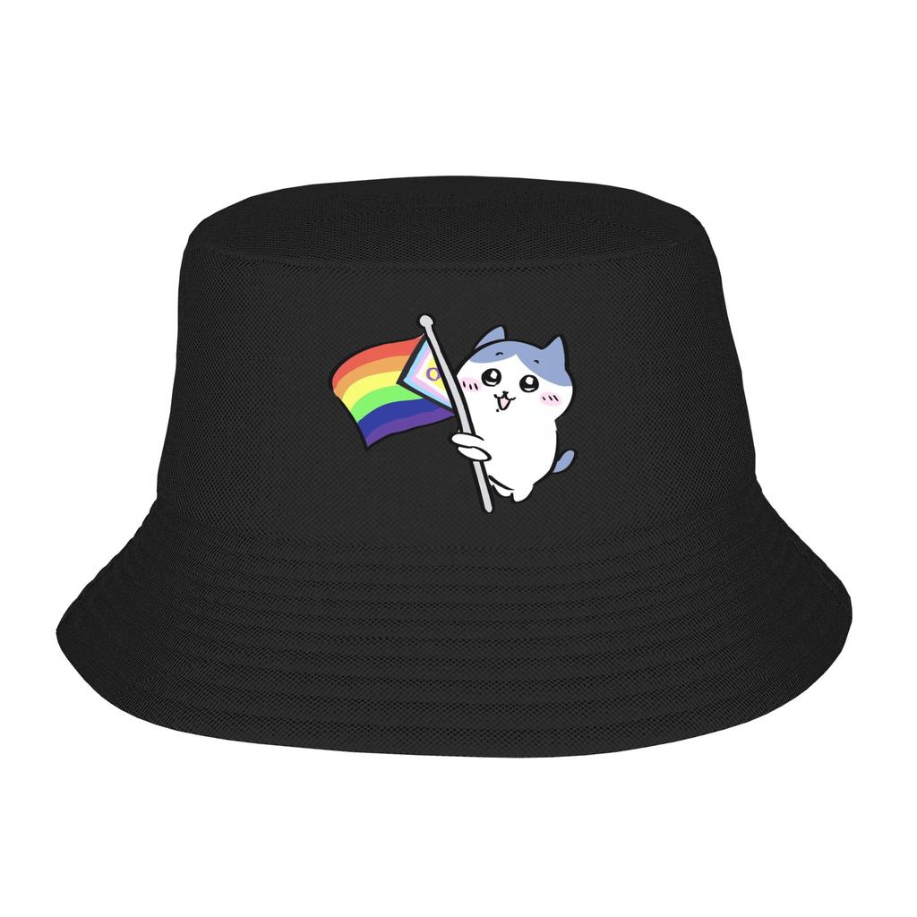 Chiikawas Summer Time Bucket Hat for Unisex Summer Sun Hats Style Foldable for Outdoor Sport Fishing Hats Session Hat