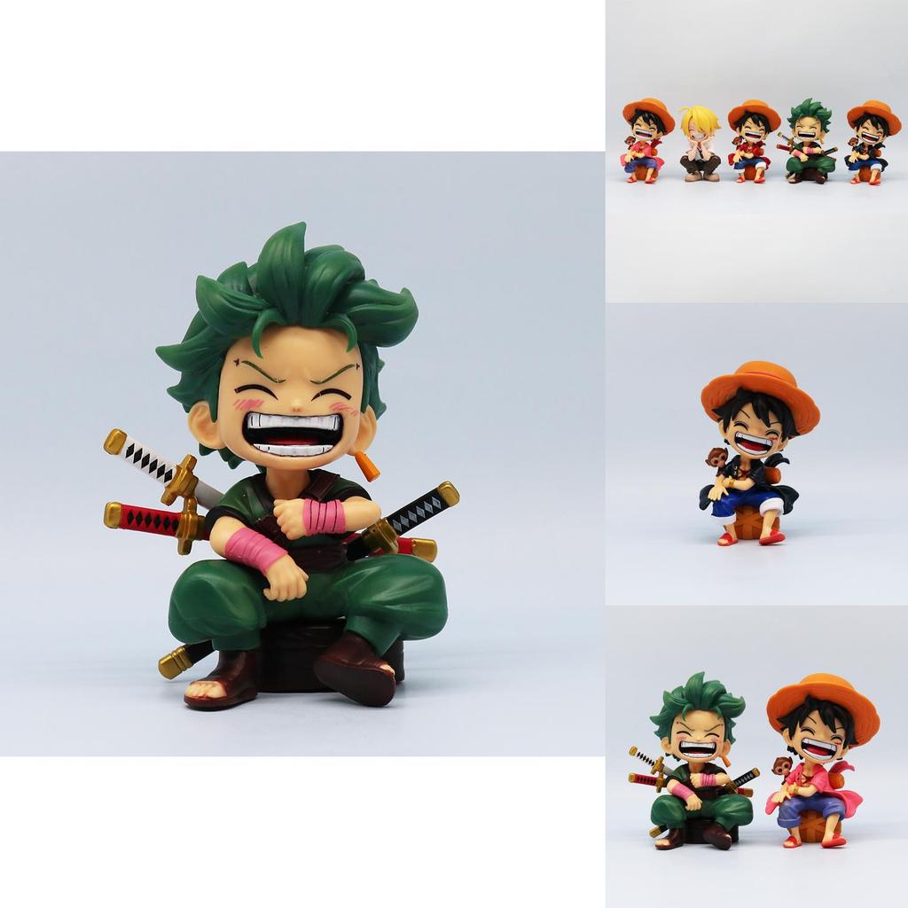 Gk Luffy Red Outfit Boxed Pvc Figure Model Toy Car Ornament Collectible