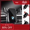 BAEM9 New 2025 Gravity Car Phone Holder Air Vent GPS Mount Mobile Cell Stand For BMW 1 2 3 4 5 7 Series X1 X2 X3 X4 X5 X6 X7 M1 M2 M3