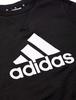 [Adidas] Sweatshirt Kids Crew Training Sweatshirt BlackWhite (GN4029) Equivalent To Japanese Size 130