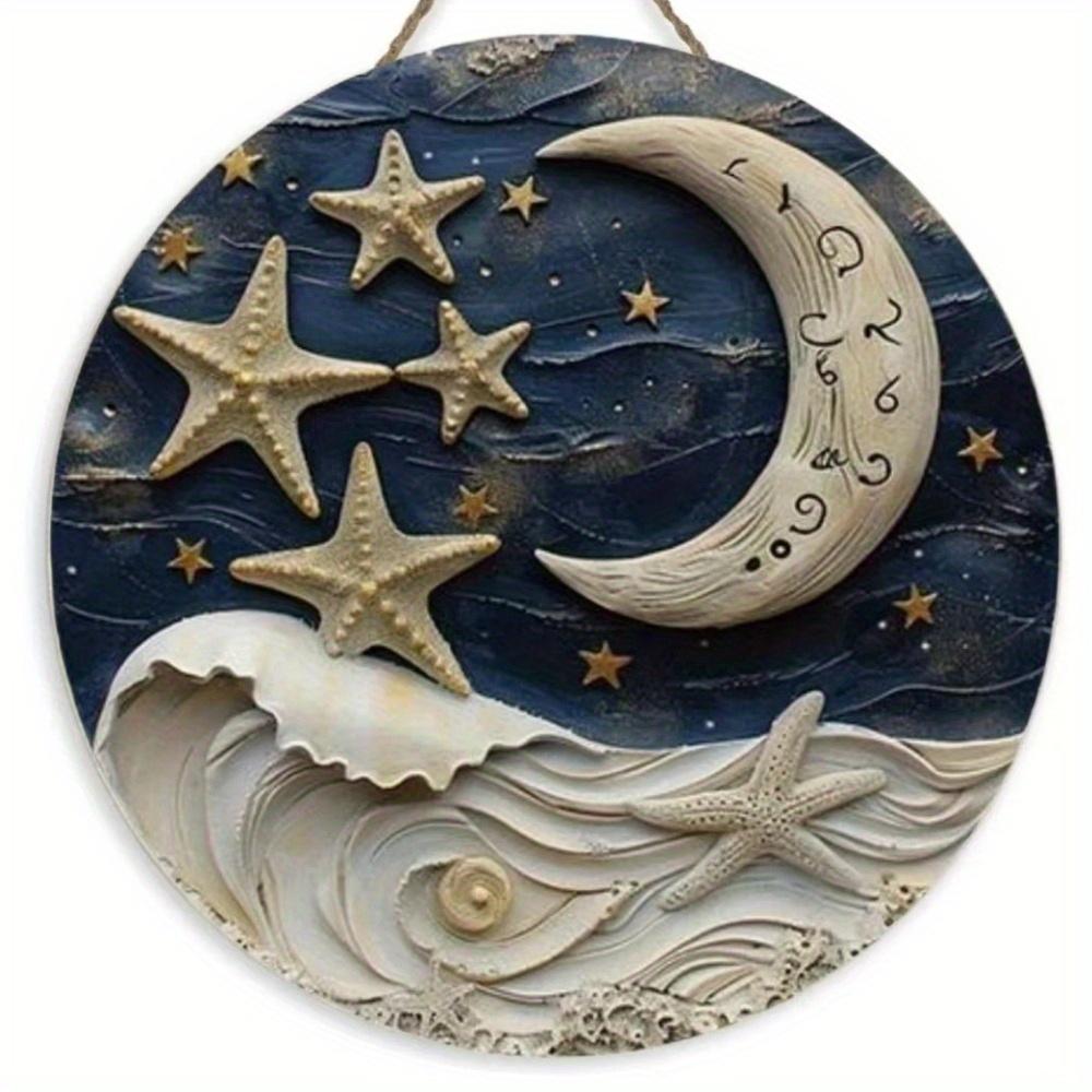 

1 шт. 2d плоский круглый деревянный знак - 20 см, старинный стиль и красивое художественное украшение подарок, подходит для отеля, бара, клуба, домашнего настенного украшения 20cm*20cm