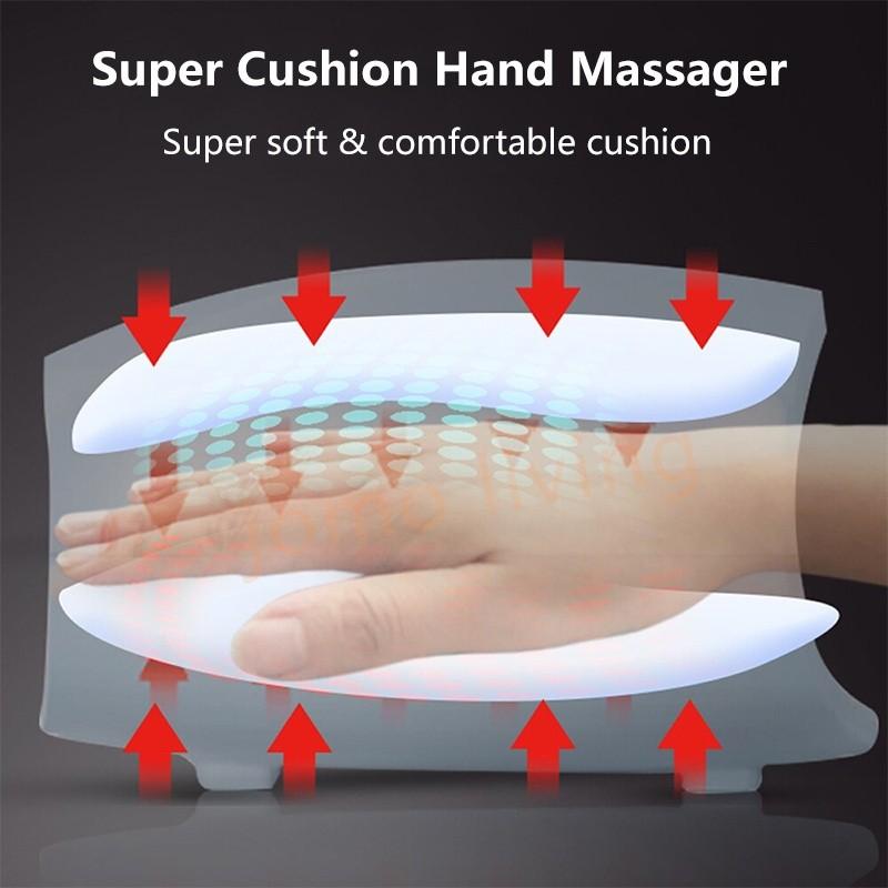 Palm Finger Massage Hot Compress Physiotherapy Instrument Portable Electric Hand Massager Hand Acupoints Kneading Massager