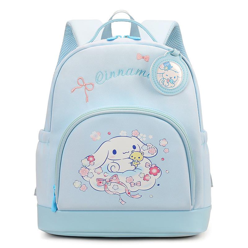 Zaino per Bambina Cartoon Kuromi in Nylon Traspirante per Bambine in Età Scolastica