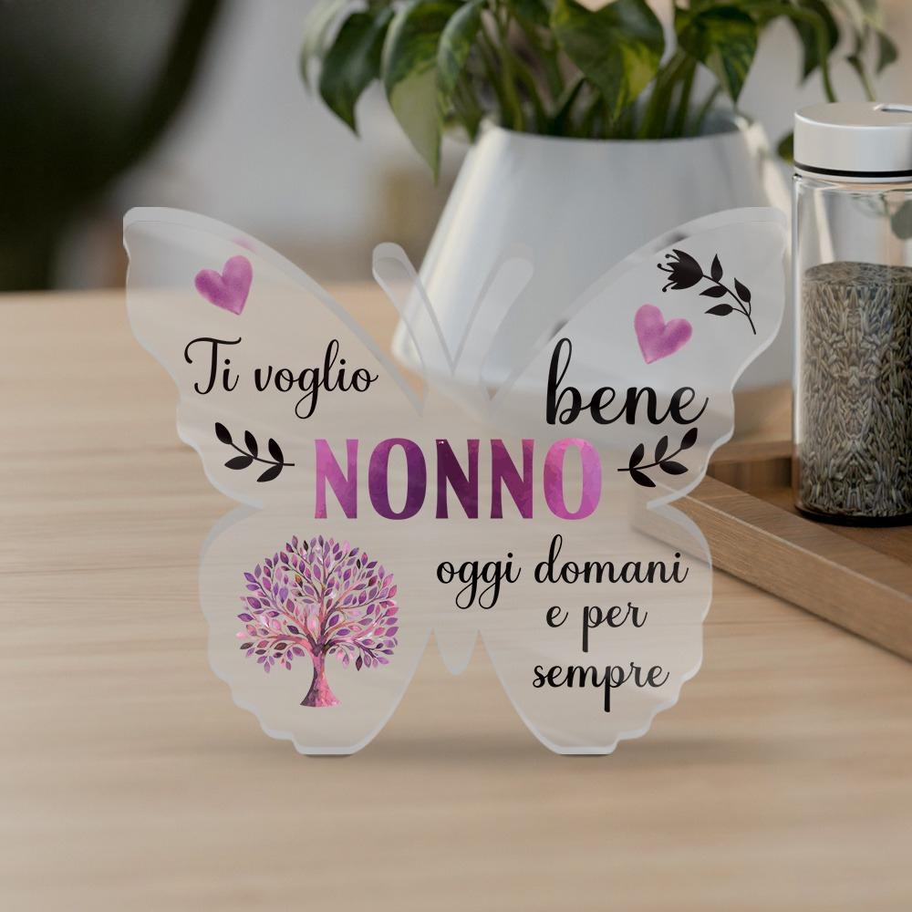 Ich liebe dich OPA Heute, Morgen und Für Immer - Acryl Schreibtischornament, Vier Jahreszeiten Dekoration, neuartige Heimdekoration, Perfekt Langlebig für Schlafzimmer