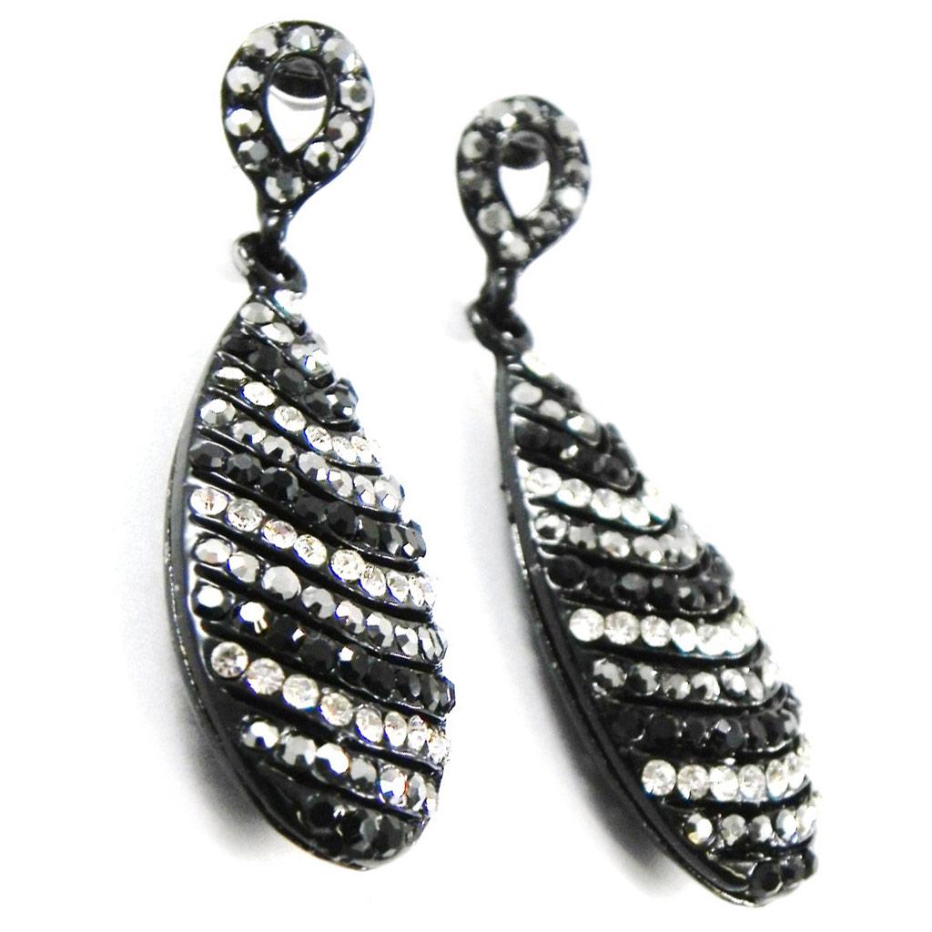 

Les Trésors De Lily [I4620] - Boucles Créateur Sissi noir