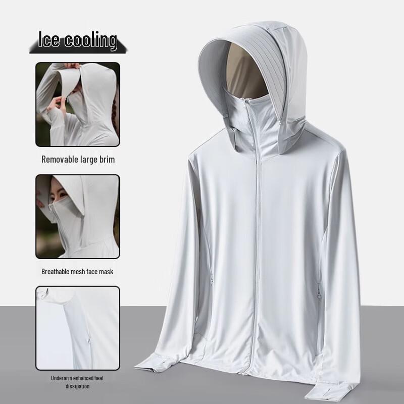 WEZHO Women's Ice Silk UPF50+ Sun Protection Jacket