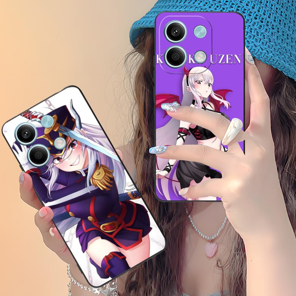 Mato seihei no slave Uzen Kyouka Phone Case for Xiaomi Redmi Note 14 13 12 11 S Pro Plus 4G 5G Colorful Printing Cover Luxury