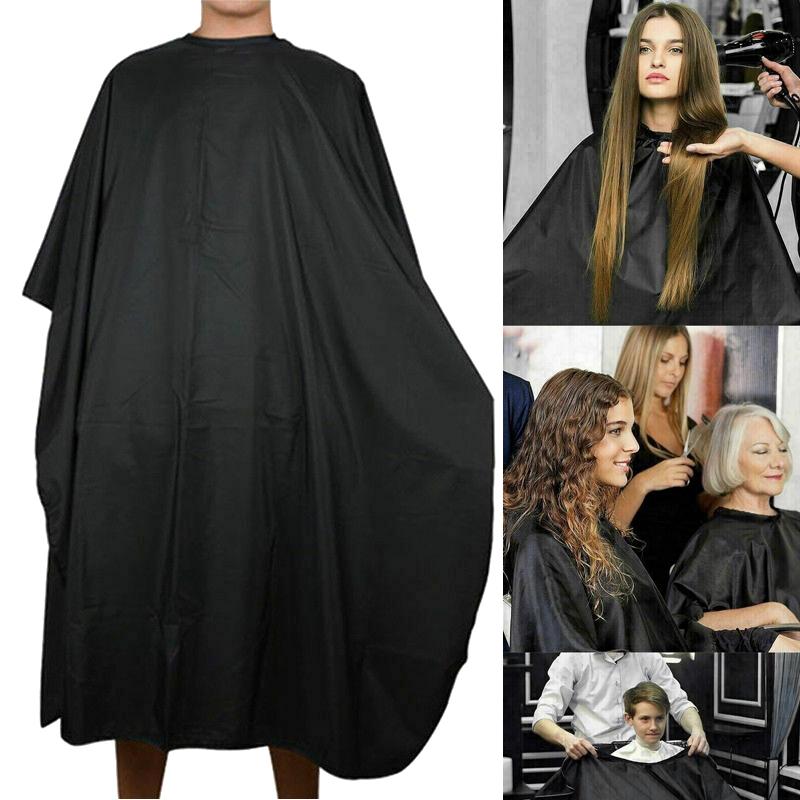 Hair Cutting Cape Full Length Barber Gown for Men and Women with Hook Closure