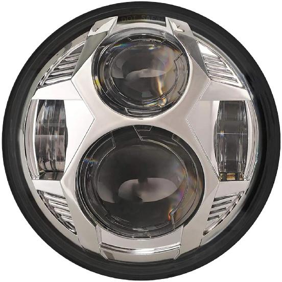5.75 inch Led Headlight With High/Low Beam DRL For Honda Yamaha Harley Dyna Sportster Softail FXST, FXSTB, FXSTC 5 3/4"Headlamp.