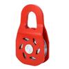 Winch Recovery Snatch Block 10 Ton Heavy Duty Off Road Winch Recovery Snatch Block Pulley for ATV UTV SUV Pickup Red