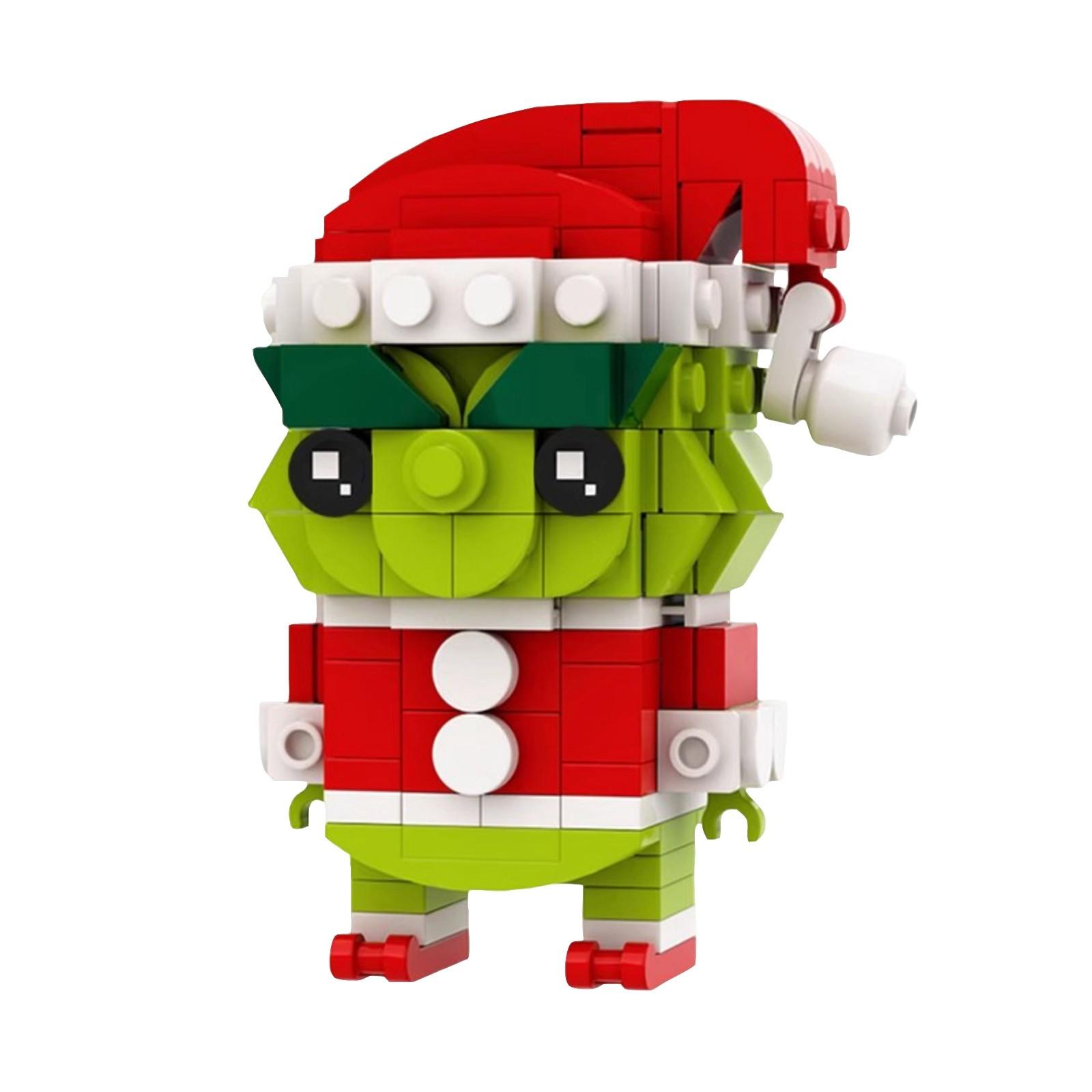 

Милые Смешные Строительные Игрушки Украшения Детские Подарки One Size зелёный