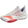 Anta Skyrim 2 Cushioning Breathable Low-Top Basketball Shoes Men's White Gray Red Sneakers 112411107-4