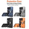 KEYSION Coque blindée antichoc pour Motorola MOTO Edge 70 5G 70 Fusion+5G Anneau de protection coulissant pour objectif de caméra Support Arrière de téléphone