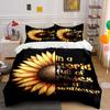 Sunflower and Motivational Text. Bedding Sets Duvet Cover Sets Duvet Covers Pillowcases(1* Duvet Cover 2* Pillowcases Without Duvet Insert)