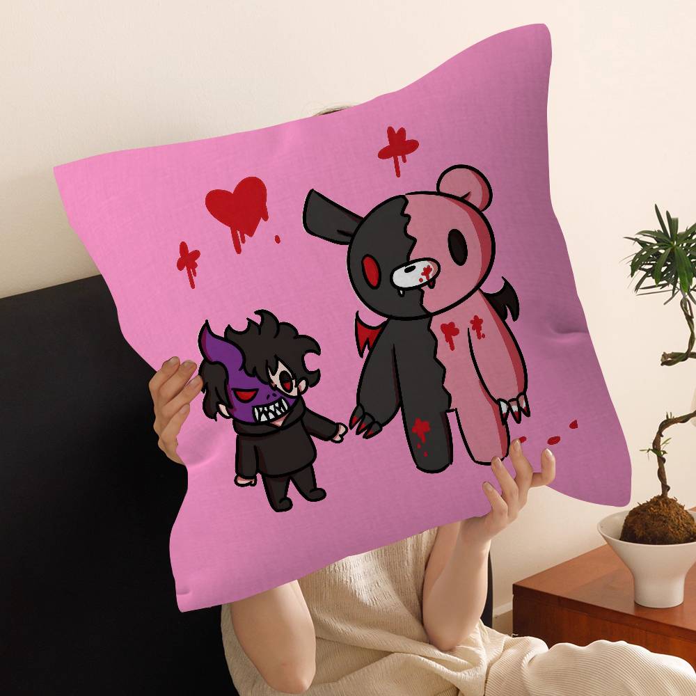 G-Gloomy B-Bear Cartoon Personalized Pillow Dust Cover Bedroom Kids Party Decoration Pillowcase Birthday Children Gift