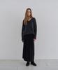 Deolil Ever Pleats Wool Skirt_Charcoal