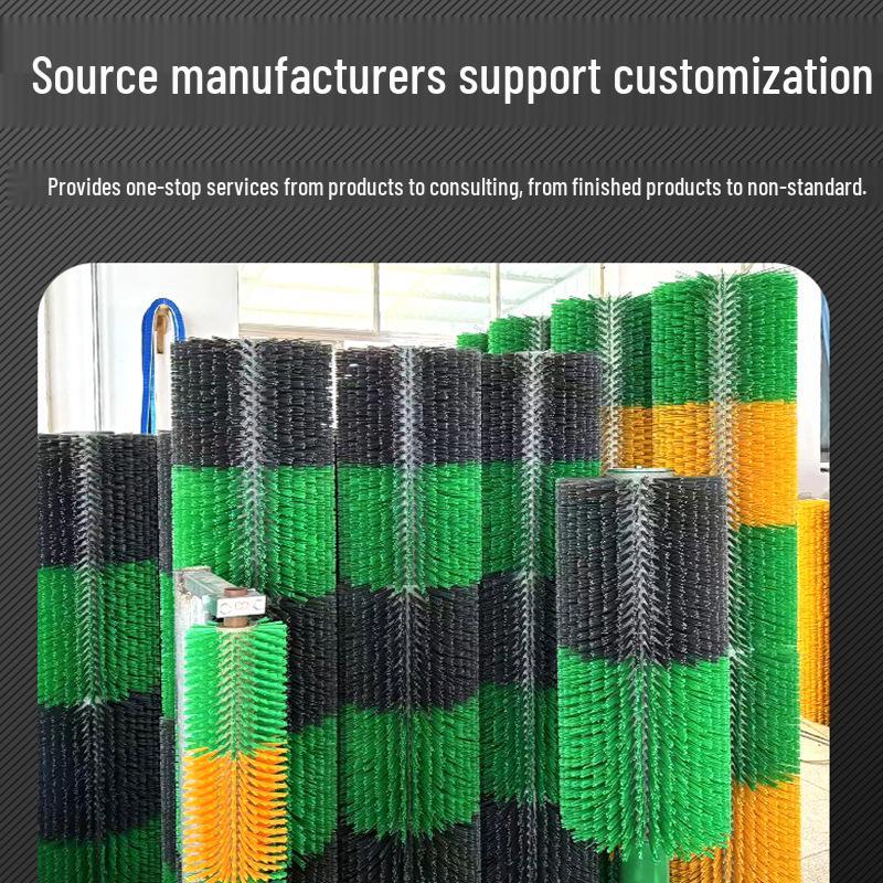 Intelligent Automatic Cow Body Massage and Itching Brush