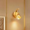 Crystal Wall Sconce Lamp Bedroom Wall Lamps Living Room Gold Wall Light Led Sconces Corridor Loft Bathroom