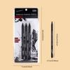 3pcs Woodless Graphite Pencils Set Soft Medium Hard Sketch Drawing Black Charcoal Pencils Art Supplies for Artists Students