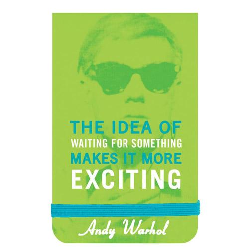 Galison Andy Warhol Philosophy Mini Journal Set