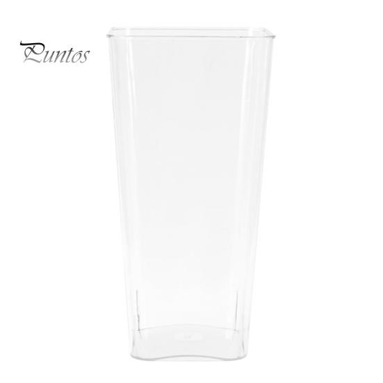 

Прозрачное акриловое ведро для цветов, конический держатель для цветов, высокая ваза для цветов, центральный элемент для дома, свадьбы, гостиной, флористических композиций L Square