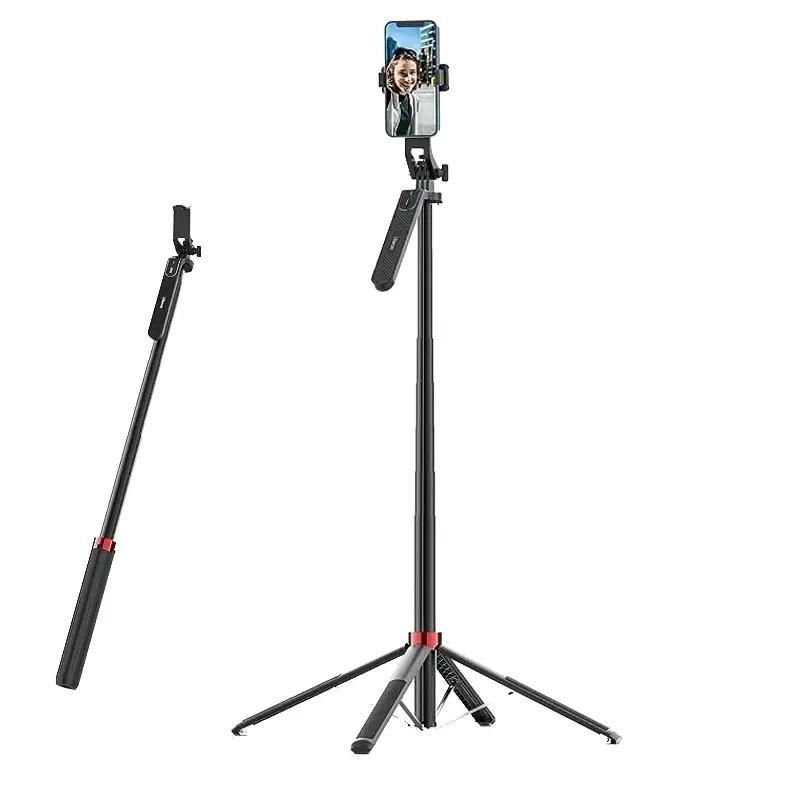 Ulanzi MA09 Smartphone Tripod Wireless Remote Selfie Stick Desktop Tripod for Iphone 12 13 14 Live Streaming Video Vlog MA09 чёрный
