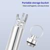 6/7 piece set of stainless steel earwax collector spiral turn ear pick ear pick to clean the ear portable ear cleaning tool