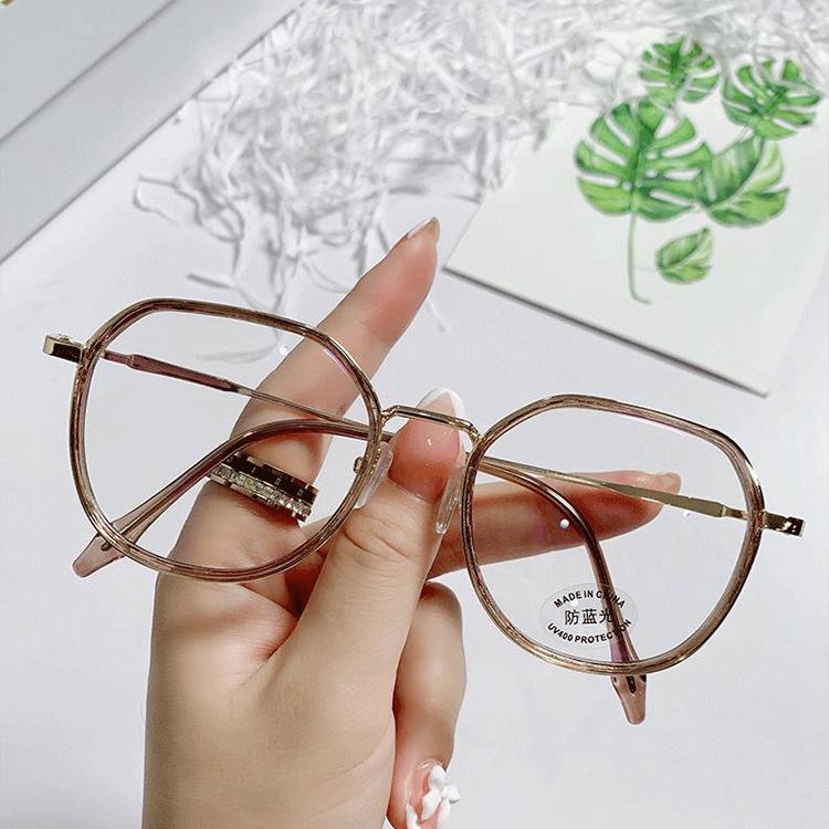 Myopia Glasses Women with Minus Degree Round Nearsighted Eyewear Diopter  -0.5 -0.75 -1.25 -1.5  -2.0 -2.5 -3.0 To -6.0
