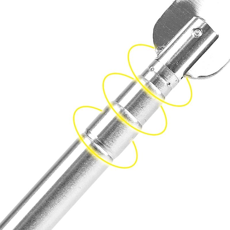 Telescopic Shoehorn Stainless Steel Shoehorn Folding Shoe Lifter Convenient Shoe Fitting Tool for Various Boots Shoe