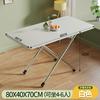 Foldable Table For Home Small Space Simple Rectangular Table For Rental Room Stall Use Portable Saving Space