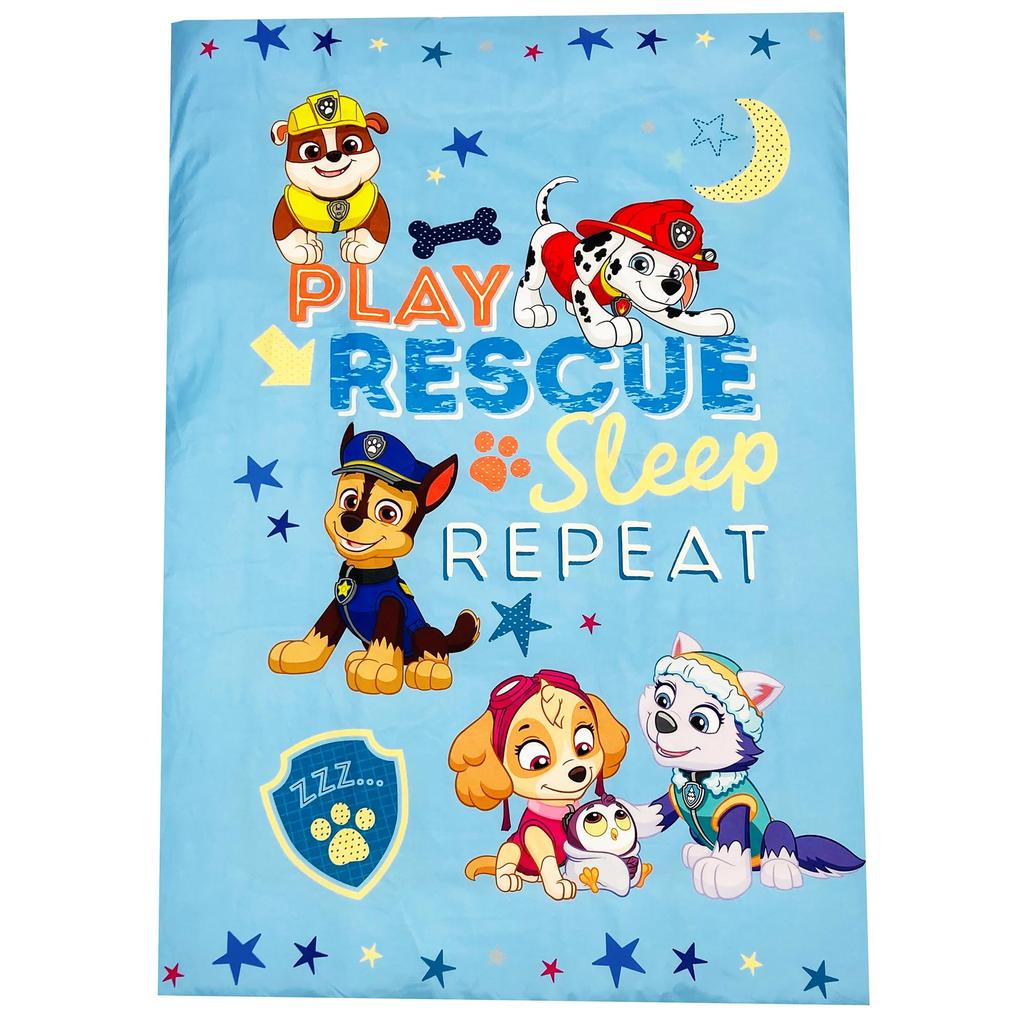 MORIPiLO Morishita Paw Patrol Duvet Cover Single 130x180cm Junior Character Goods Blue 4621471 Children's