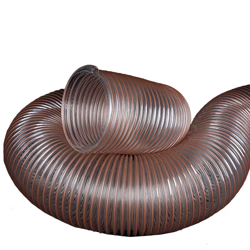 Jikefu PU Copper-Plated Steel Wire Dust Collection Hose