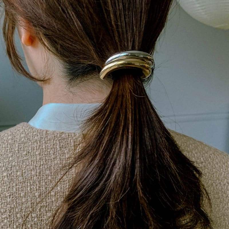 

SUNDAY DISCO CLUB RITS HAIRPIN TWIN Gold+Silver