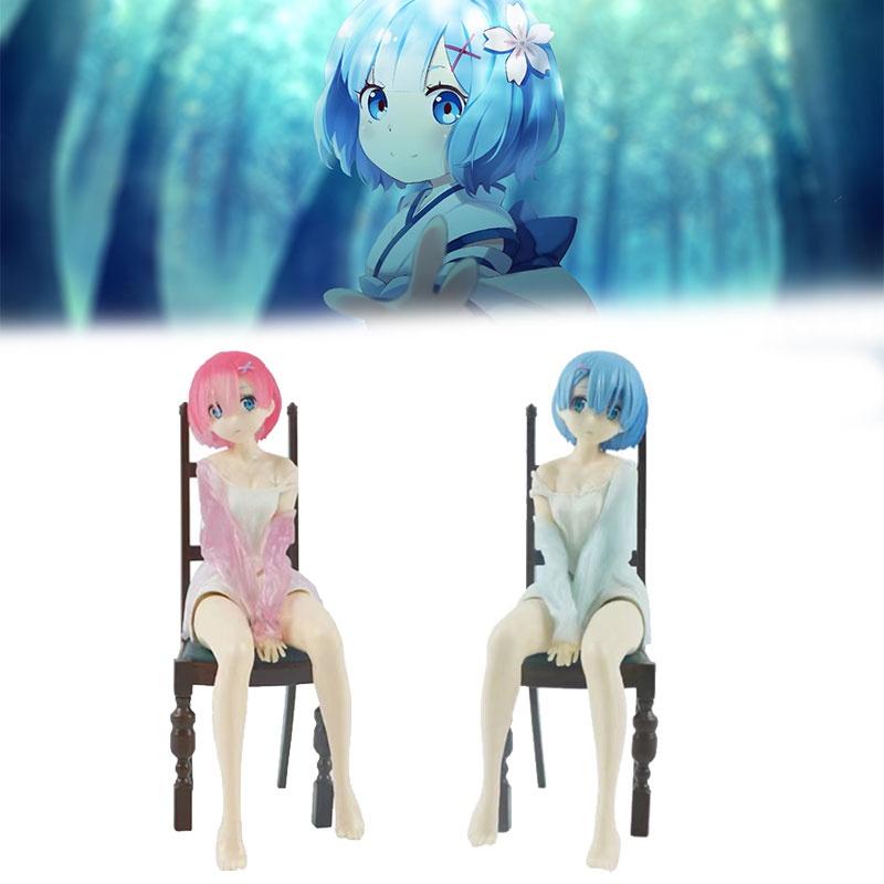 Rem Chibi Pvc Figure Gift Set In Color Box 12cm Height