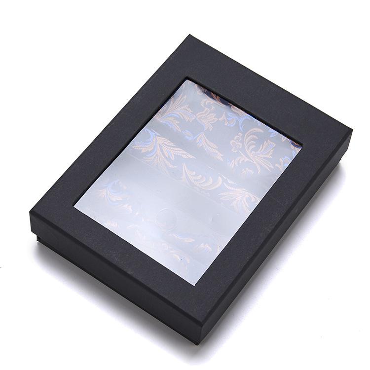 

Біла коробка для краватки Пакувальна коробка Всі види коробок для краваток Метеликів WB black box * a