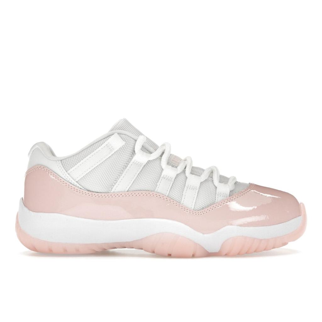 Tênis Air Jordan 11 Retro Low Legend Rosa Feminino Branco AH7860-160