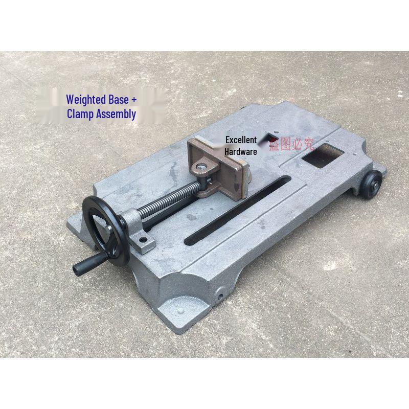 400 Cutting Machine Parts: Base Support & Head Clamp Assembly Frame