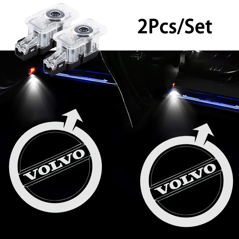 

Led HD Car Door Welcome Light Projector Lamps For Volvo Rdesign Polestar AWD V50 S60 XC60 S40 XC40 XC90 V60 S80 S90 V90 V70 T6