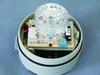 Nichido Industries Battery-Operated LED Rotating Light, Nico UFO, Red, Always On, NU-AR