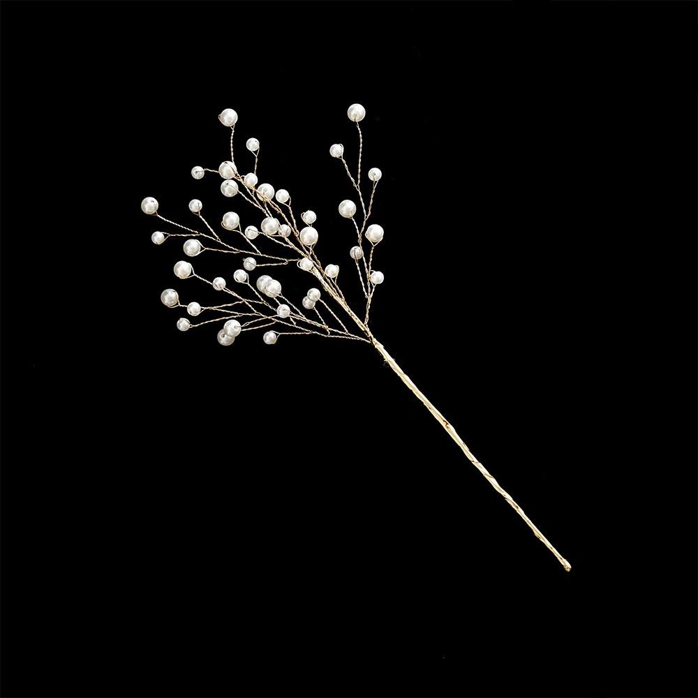 Glitzer Perle Kristall Weihnachten Pick Realistisch Perlenkette Ranke Kristallperle Weihnachtszweig Handgemacht Handgefertigt