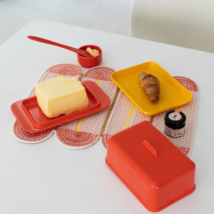 

Масленка + набор ножей для масла Red