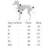 Modische 4-beinige Baumwoll-Schlafanzüge für Whippet & Italienisches Windspiel, Verstellbarer Leichter Hundemantel für Windhunde Frühling Sommer